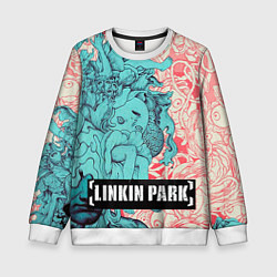 Свитшот детский Linkin Park: Sky Girl, цвет: 3D-белый
