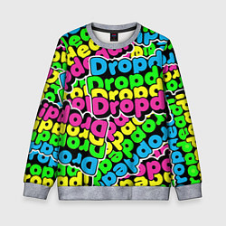 Детский свитшот Drop Dead: Acid Pattern