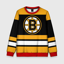 Свитшот детский Boston Bruins, цвет: 3D-красный