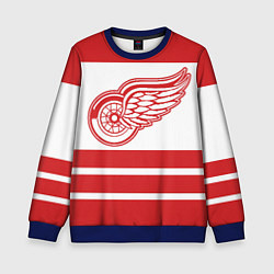 Свитшот детский Detroit Red Wings, цвет: 3D-синий