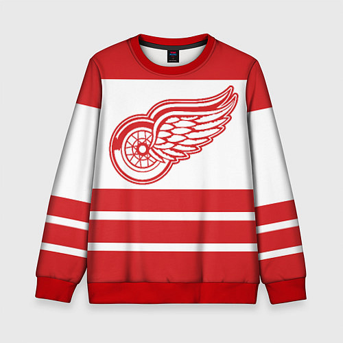 Детский свитшот Detroit Red Wings / 3D-Красный – фото 1