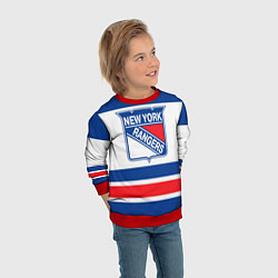 Свитшот детский New York Rangers, цвет: 3D-красный — фото 2