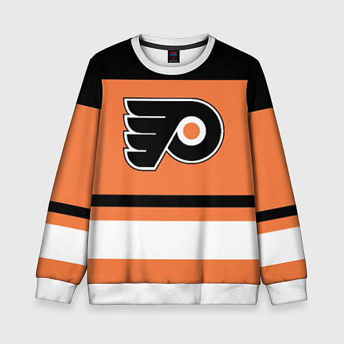 Детский свитшот Philadelphia Flyers / 3D-Белый – фото 1