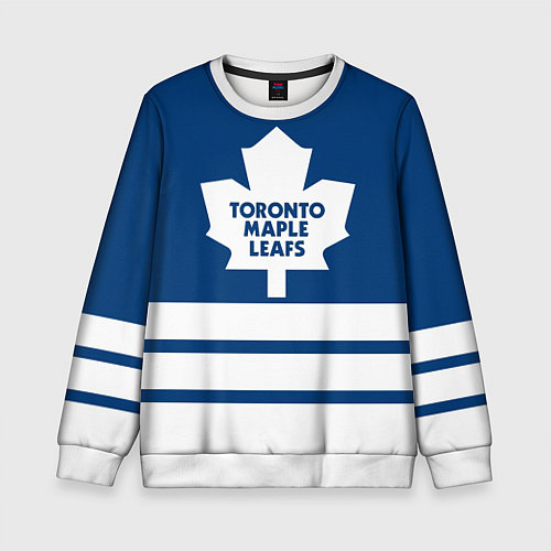 Детский свитшот Toronto Maple Leafs / 3D-Белый – фото 1