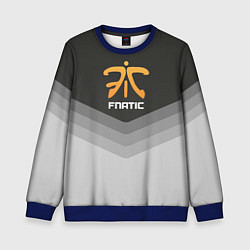 Свитшот детский Fnatic Uniform, цвет: 3D-синий