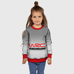 Свитшот детский WRC, цвет: 3D-красный — фото 2