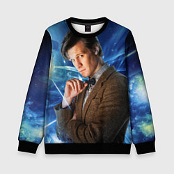 Свитшот детский 11th Doctor Who, цвет: 3D-черный