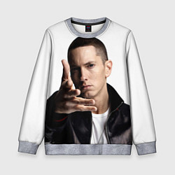 Свитшот детский Eminem, цвет: 3D-меланж