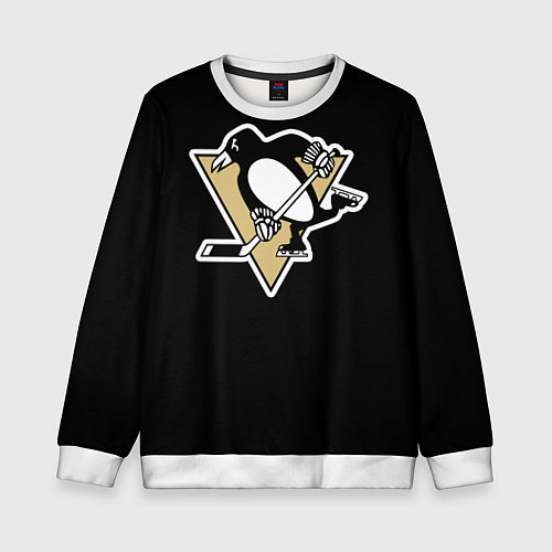Детский свитшот Pittsburgh Penguins: Crosby / 3D-Белый – фото 1