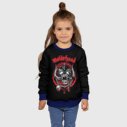 Свитшот детский Motorhead, цвет: 3D-синий — фото 2