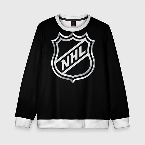 Детский свитшот NHL / 3D-Белый – фото 1
