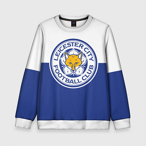 Детский свитшот Leicester City FC / 3D-Белый – фото 1