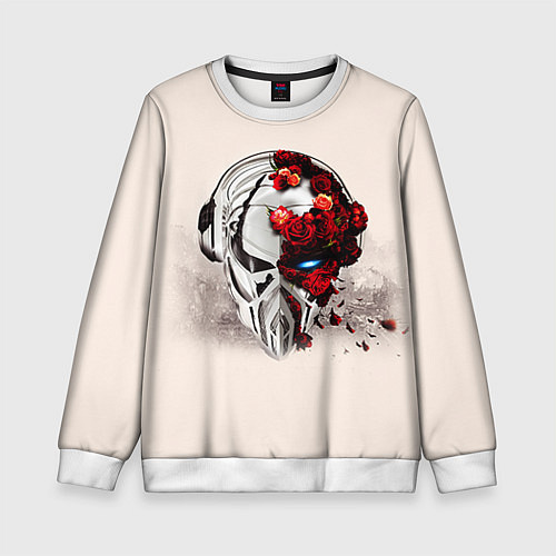 Детский свитшот Pirate Station: Pink Side / 3D-Белый – фото 1