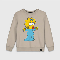 Детский свитшот Maggie Simpson