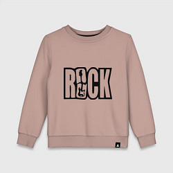 Детский свитшот Rock Logo