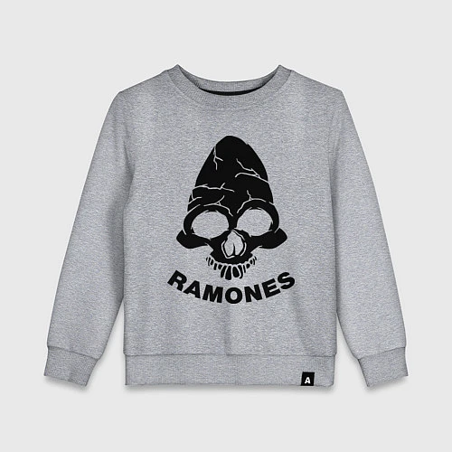 Детский свитшот Ramones / Меланж – фото 1