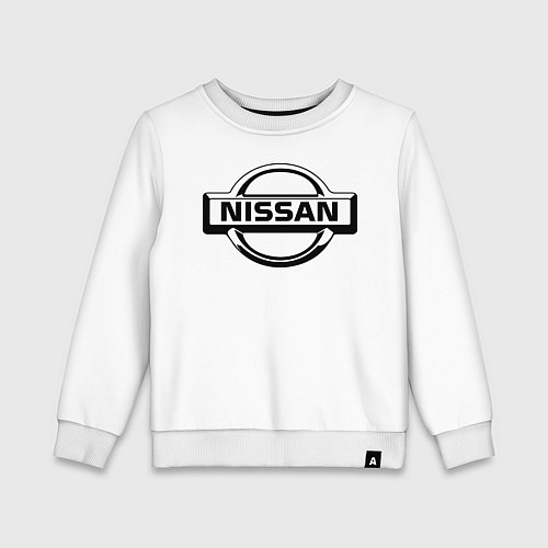 Детский свитшот Nissan club / Белый – фото 1