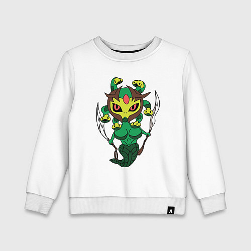 Детский свитшот Small Medusa / Белый – фото 1