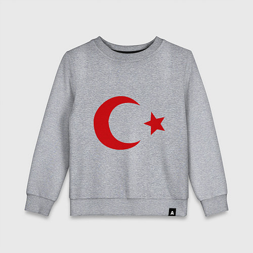 Детский свитшот Турция / Меланж – фото 1
