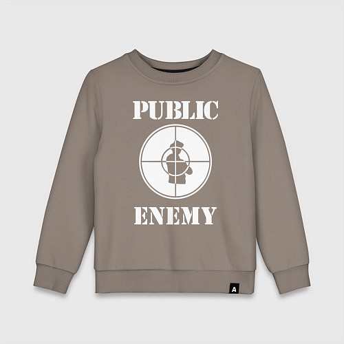 Детский свитшот Public Enemy / Утренний латте – фото 1