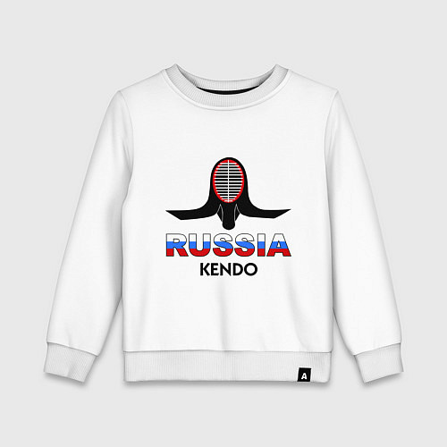 Детский свитшот Kendo Russia / Белый – фото 1