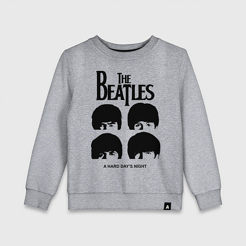 Детский свитшот A Hard Days Night / Меланж – фото 1