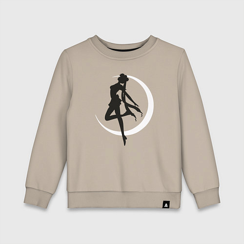 Детский свитшот Луна / Миндальный – фото 1