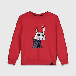 Свитшот хлопковый детский Hollow Knight, цвет: красный