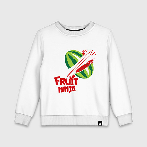 Детский свитшот Fruit Ninja / Белый – фото 1