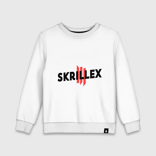 Детский свитшот Skrillex III / Белый – фото 1