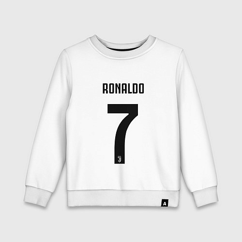 Детский свитшот RONALDO 7 / Белый – фото 1