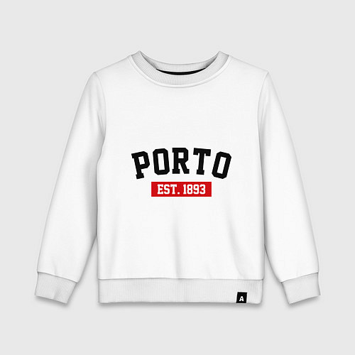 Детский свитшот FC Porto Est. 1893 / Белый – фото 1