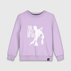 Свитшот хлопковый детский THE LAST OF US, цвет: лаванда