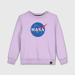 Свитшот хлопковый детский NASA: Masa, цвет: лаванда