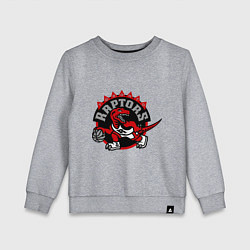 Свитшот хлопковый детский Toronto, цвет: меланж