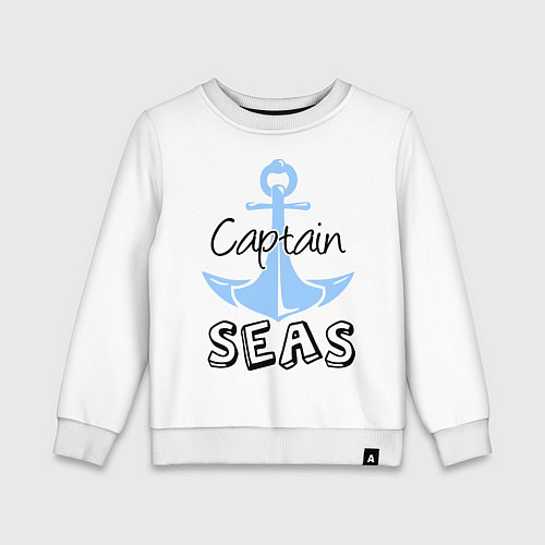 Детский свитшот Captain seas / Белый – фото 1