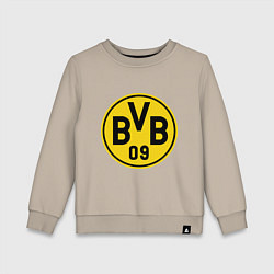 Свитшот хлопковый детский BVB 09, цвет: миндальный
