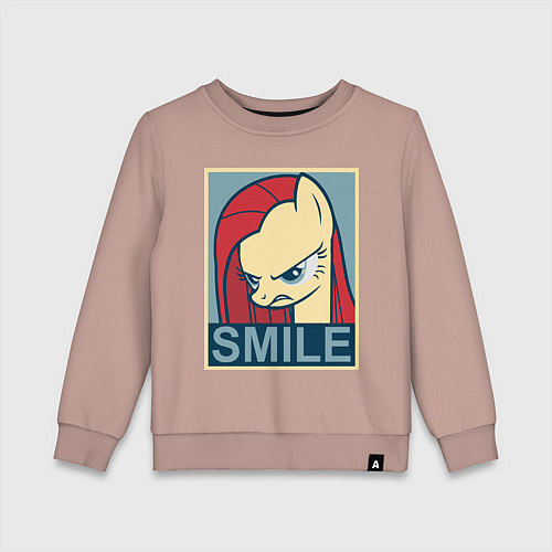 Детский свитшот MLP: Smile / Пыльно-розовый – фото 1