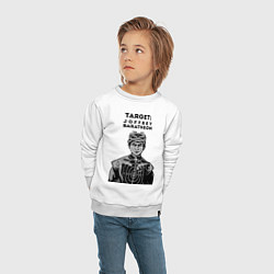 Свитшот хлопковый детский Target: Joffrey Baratheon, цвет: белый — фото 2
