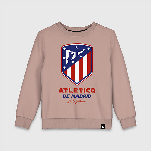Детский свитшот Atlecito de Madrid / Пыльно-розовый – фото 1