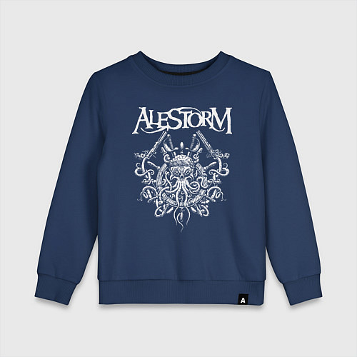 Детский свитшот Alestorm: Pirate Bay / Тёмно-синий – фото 1