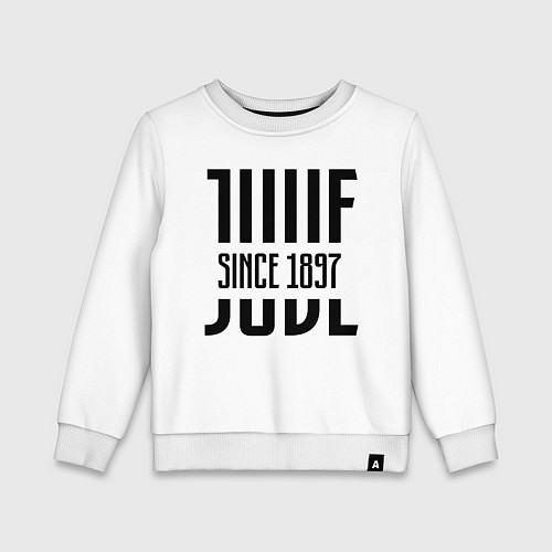 Детский свитшот Juve Since 1897 / Белый – фото 1