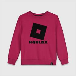 Свитшот хлопковый детский ROBLOX, цвет: маджента