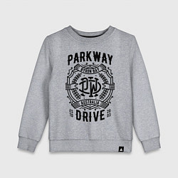 Свитшот хлопковый детский Parkway Drive: Australia, цвет: меланж