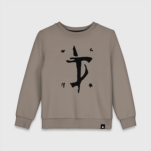 Детский свитшот DOOM Slayer / Утренний латте – фото 1