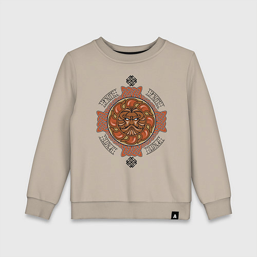 Детский свитшот РУСИЧ / Миндальный – фото 1