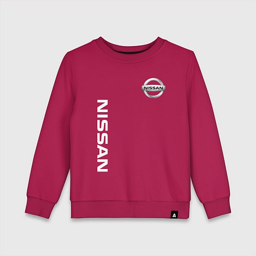 Детский свитшот NISSAN / Маджента – фото 1