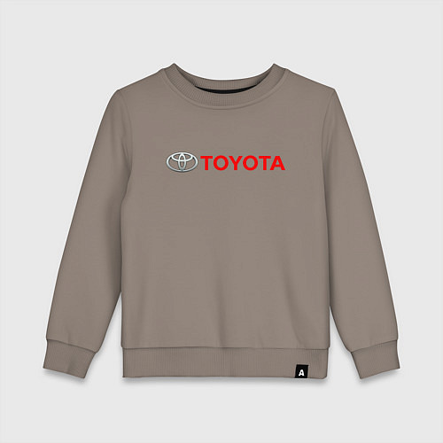 Детский свитшот TOYOTA / Утренний латте – фото 1