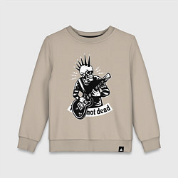 Детский свитшот Punks not dead - motto
