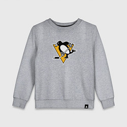 Свитшот хлопковый детский Pittsburgh Penguins: Evgeni Malkin, цвет: меланж